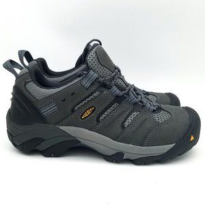 Keen Utility Men's Lansing Low Steel Toe Work Shoe Size 9'